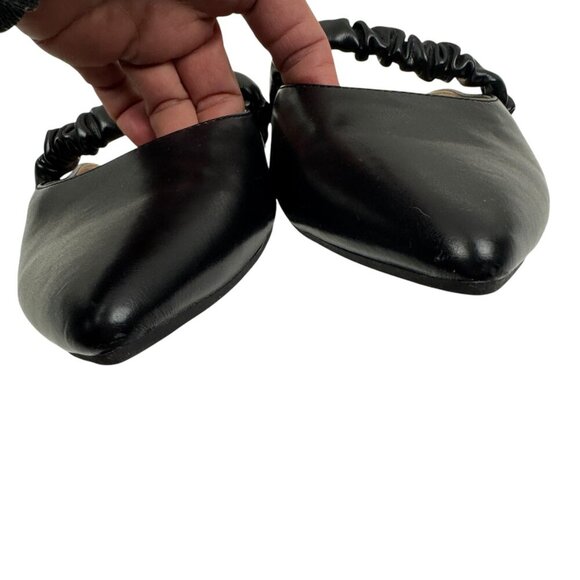 Bandolino Sonny Black Pointed Toe Comfort Flat Mules Women's Size 10 - Picture 7 of 12